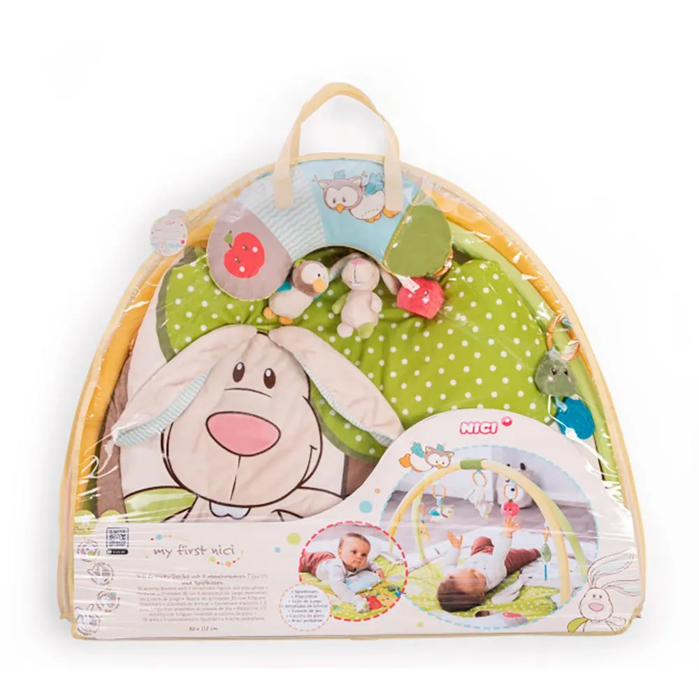 Nici 3-D Activity-Quilt With Play Cushion Rabbit A. Owl 3 Nici 3-D Activity-Quilt With Play Cushion Rabbit A. Owl