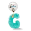Nici Bag Pendant Plush Letter G Symbol Key Ring
