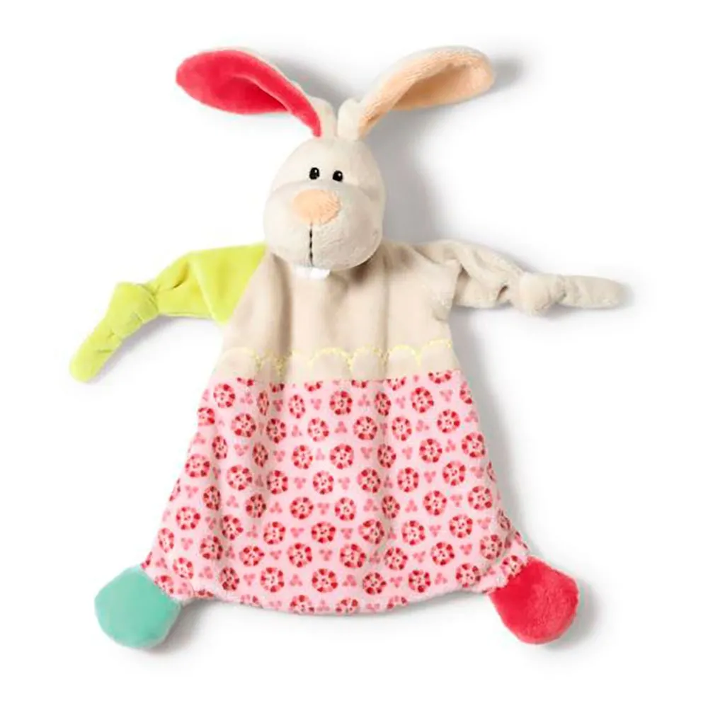 Nici Comforter Rabbit 25X25 Cm Doudou 3 Nici Comforter Rabbit 25X25 Cm Doudou