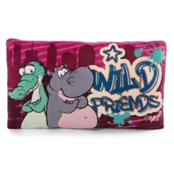 Nici Cushion Crocodile & Hippo Rectangular 43X25 Cm