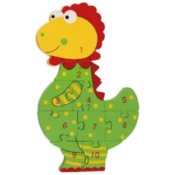Front Page -Nici nici dinosaur number puzzle 1