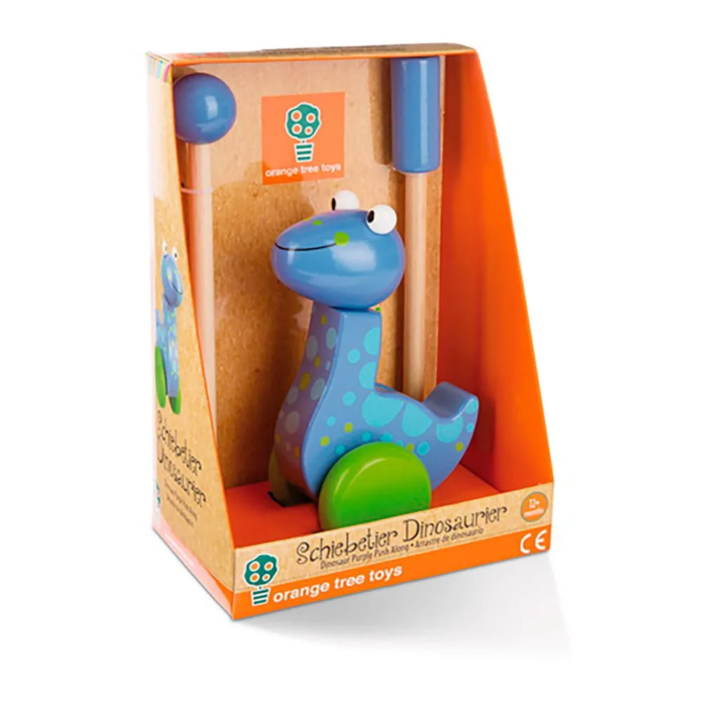 Nici Dinosaur Purple Push Along 7 Nici Dinosaur Purple Push Along - Image 5