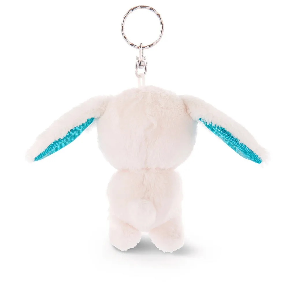 Nici Glubschis Dangling Rabbit WolliDot 9 Cm Key Ring 4 Nici Glubschis Dangling Rabbit WolliDot 9 Cm Key Ring - Image 2