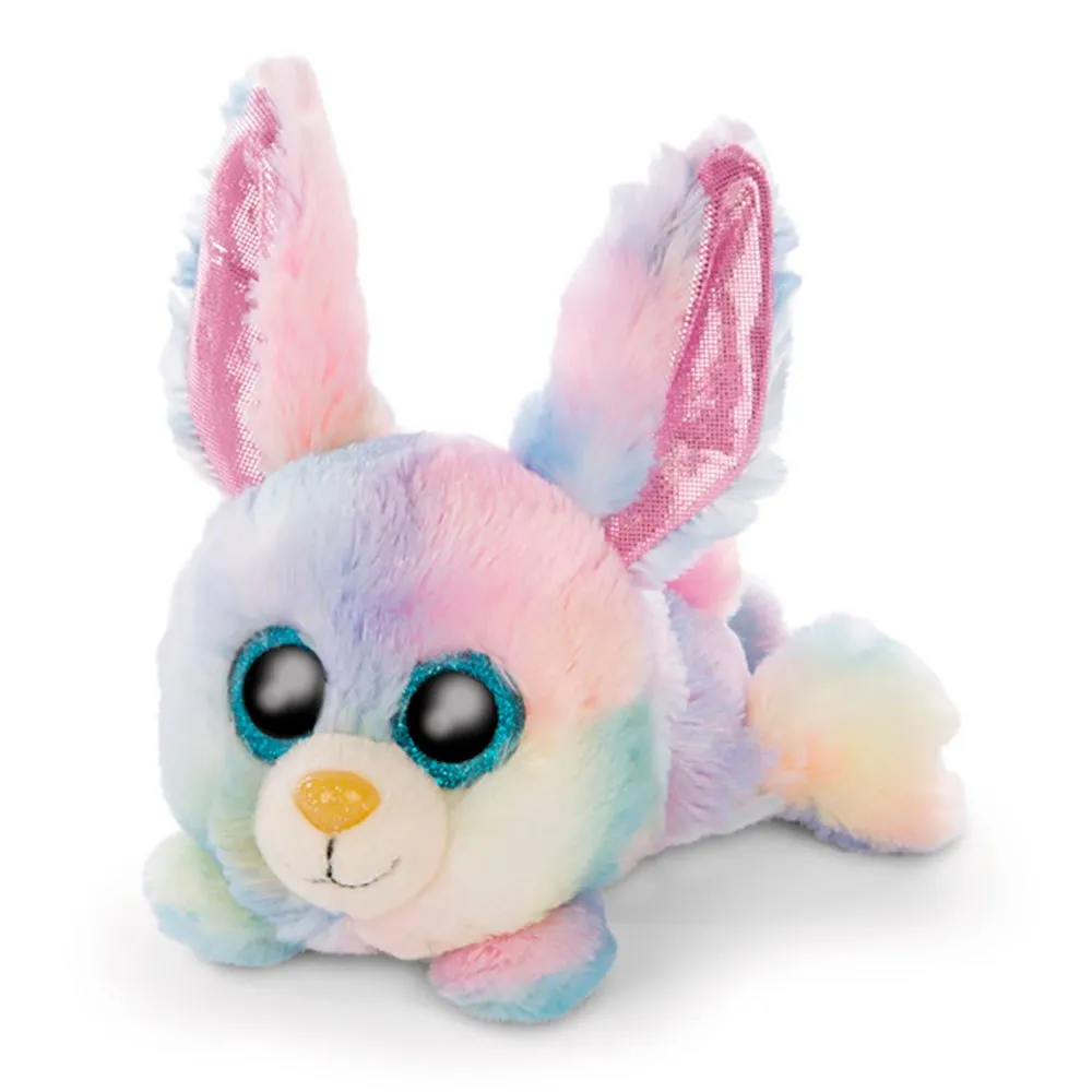 Nici Glubschis Lying Rabbit Rainbow Candy 15 Cm Teddy 3 Nici Glubschis Lying Rabbit Rainbow Candy 15 Cm Teddy