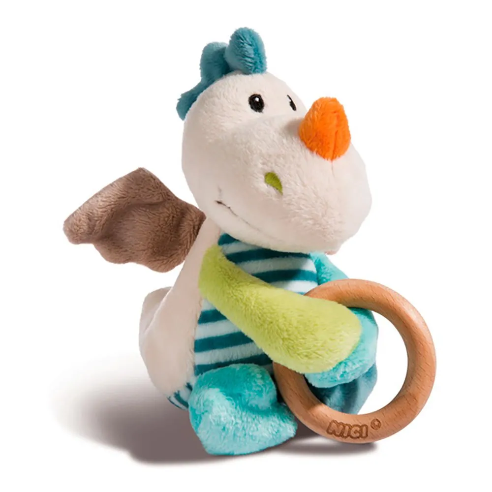 Nici Grabber Dragon Dragilu 15 Cm With Wooden Ring And 4 Nici Grabber Dragon Dragilu 15 Cm With Wooden Ring And - Image 2