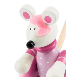 Nici Pink Mouse Push Along -Nici nici pink mouse push along 2
