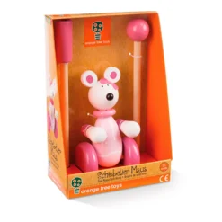 Nici Pink Mouse Push Along -Nici nici pink mouse push along 3
