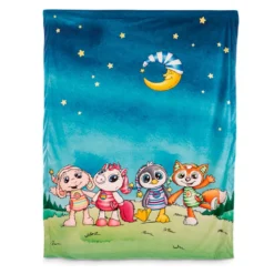 Nici Plush Blanket Penguin Pingulini 106X140 Cm España