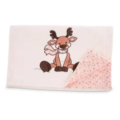 Nici Plush Blanket Reindeer Jonte 140X175 Cm Teddy