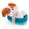 Nici Sleeping Pets Puppy Cocker Spaniel 12 Cm In Basket Teddy -Nici nici sleeping pets puppy cocker spaniel 12 cm in basket teddy