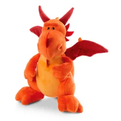 Nici Soft Dragon Orange 20 Cm Sitting Teddy