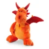 Nici Soft Dragon Orange 30 Cm Sitting Teddy