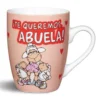 Nici ¡Te Queremos Abuela! Porcelain Mug -Nici nici te queremos abuela porcelain mug