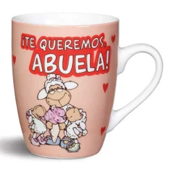 Nici ¡Te Queremos Abuela! Porcelain Mug
