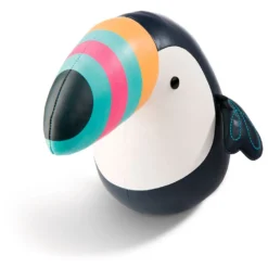 Nici Toucan 25 Cm Faux Leather Teddy -Nici nici toucan 25 cm faux leather teddy 1