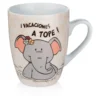 Nici ¡Vacaciones A Tope ! Porcelain Mug -Nici nici vacaciones a tope porcelain mug